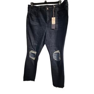 NWT Laurie Felt Easy skinny jeans 18W